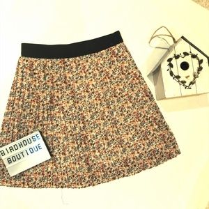 LOFT Floral Skirt